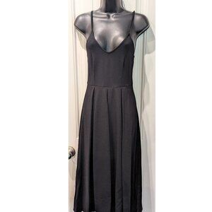 Kimchi Blue Black Spaghetti Strap Dress (Women's Size S)